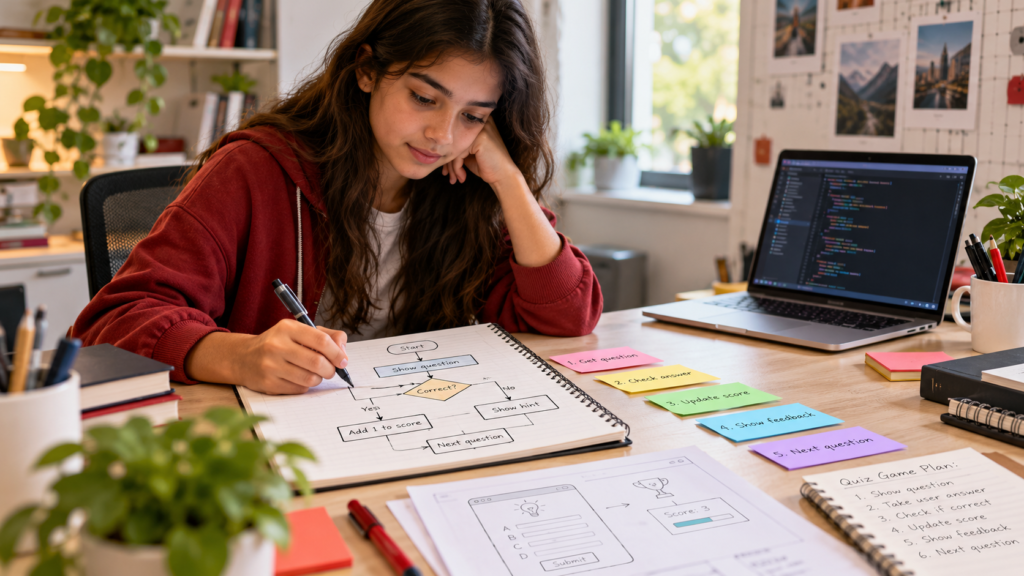 Pseudocode for Kids: Why Planning a Program Before Coding Makes Learning Easier 1 image